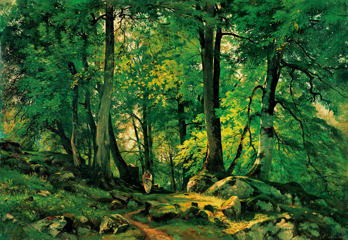  伊凡·伊凡诺维奇·希施金 Ivan I. Shishkin —— 瑞士的山毛榉